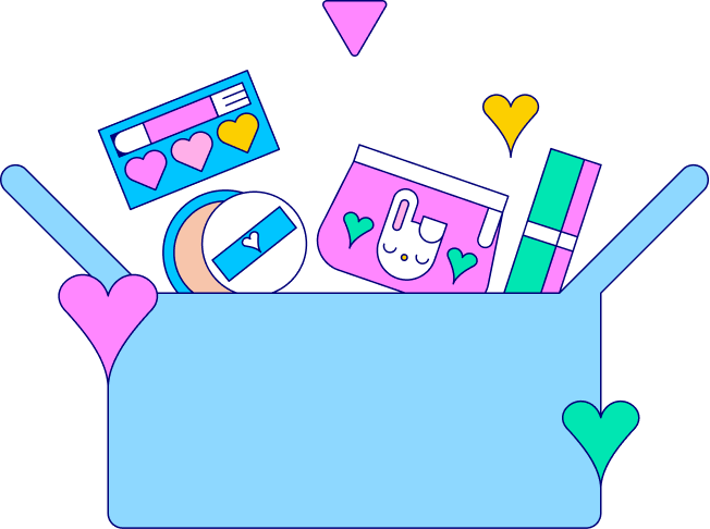 みんなのギフトをよせ集めて、あの子のためのスペシャルコフレが完成！