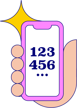 発行された番号などを記録しよう！