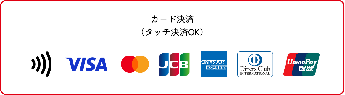 クレジット・デビット・プリペカード(非接触対応カードを含む。)